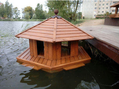 Домик для уток на воде «Панорама»